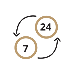 24/7 Access